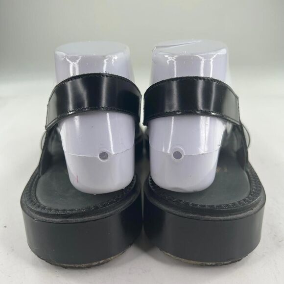 ADIEV Adieu Paris Slingback Type 43 Sandal US 7.5 Black Patent Leather Shoes main image 10